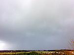 Regenschauer bei Biberach